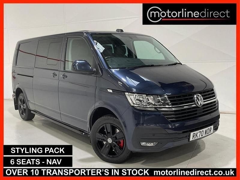 Blue Used 2020 VW T6.1 Highline Van | £29,165 (Super price) - Image 1/4