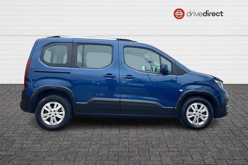 Used Peugeot Rifter Allure 131 HP (96 kW) 2019 Blue MPV