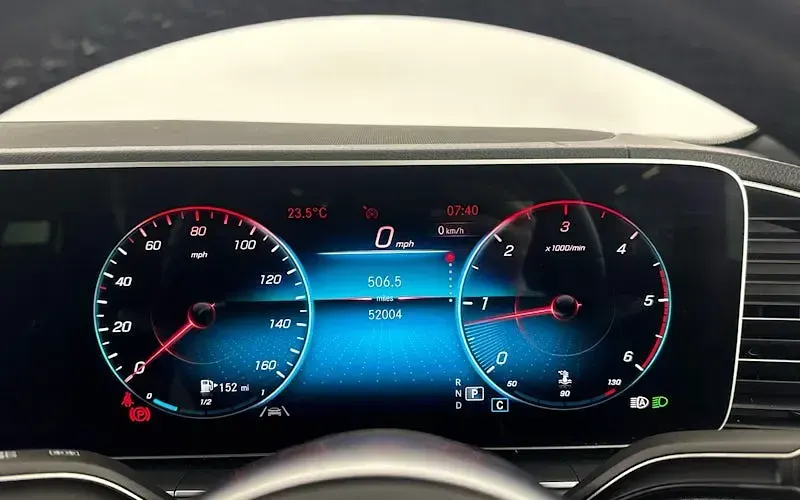 Used Mercedes GLE400 AMG line 330 HP (242 kW) 2022 Blue SUV