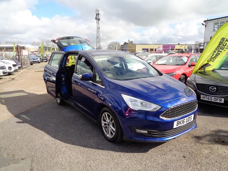 Blue Used 2016 Ford Grand C-Max Zetec MPV | £6,495 (Expensive) - Image 1/4