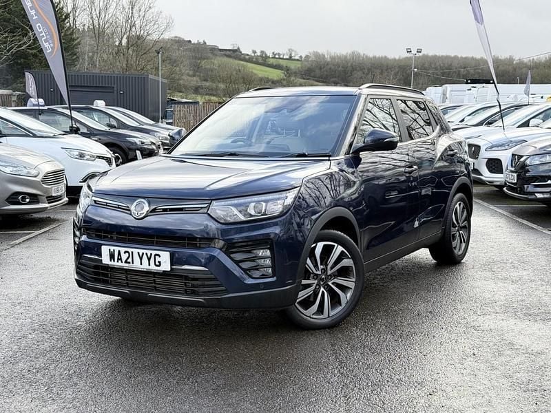 Used Ssangyong (KGM) Tivoli 163 HP (119 kW) 2021 Blue SUV