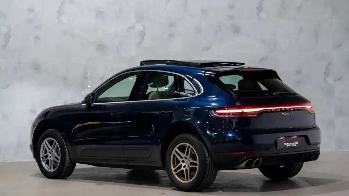 Begagnad Porsche Macan 354 HK (260 kW) 2021 Blå SUV