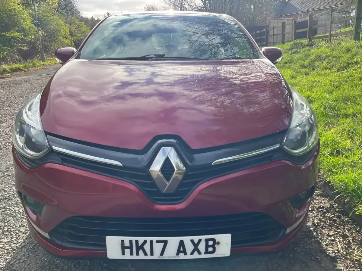 Used Renault Clio Dynamique 75 HP (55 kW) 2017 Red Hatchback