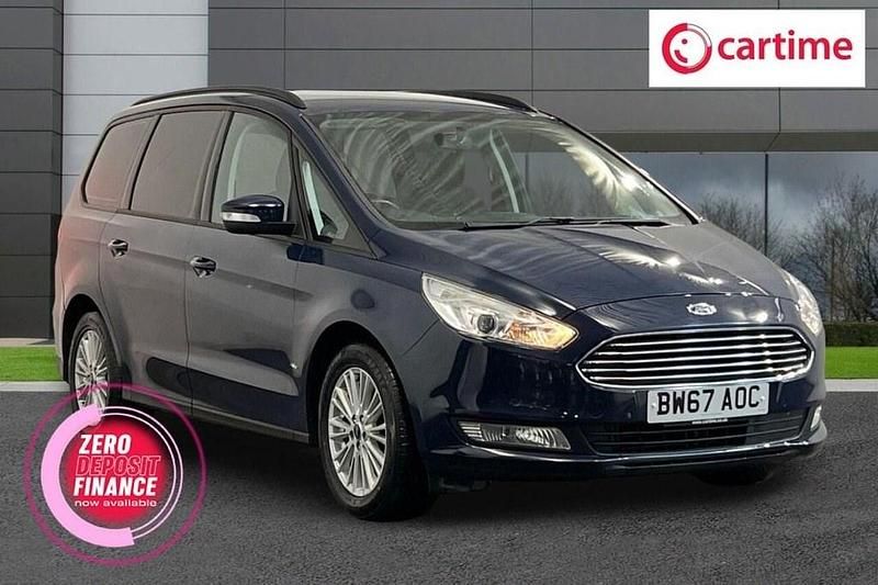 Blue Used 2018 Ford Galaxy Zetec MPV | £10,990 (Good price) - Image 1/4