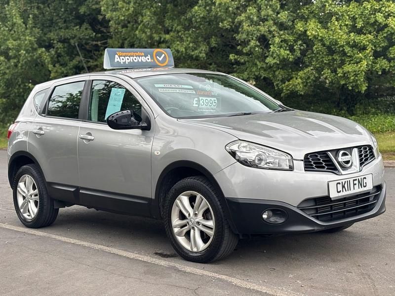 Silver Used 2011 Nissan Qashqai Acenta SUV | £2,995 (Fair price) - Image 1/4