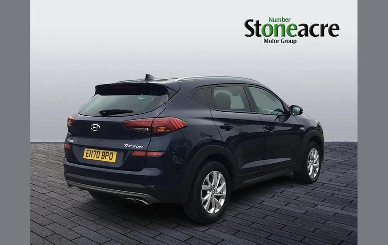 Used Hyundai Tucson SE 116 HP (85 kW) 2021 Blue SUV