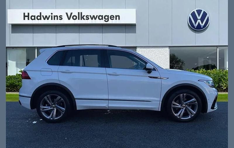 Used VW Tiguan R-line Edition 150 HP (110 kW) 2024 White SUV
