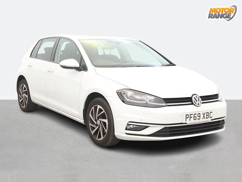 Used VW Golf VII Edition 115 HP (84 kW) 2020 White Hatchback