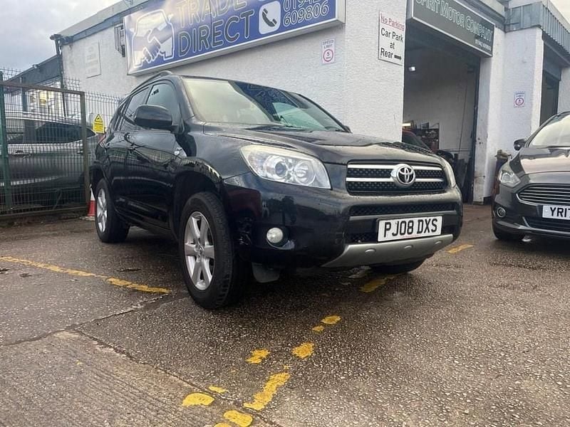 Black Used 2008 Toyota RAV4 Estate | £1,395 (A bit pricey) - Image 1/4