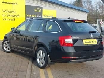 Used Skoda Octavia SE Technology 115 HP (84 kW) 2019 Black Estate