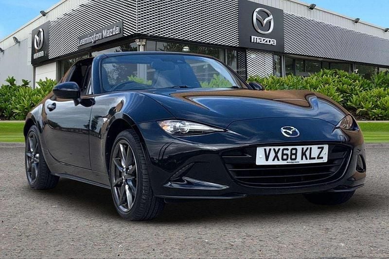 Black Used 2019 Mazda MX5 Inclusive Cabriolet | £19,490 (Fair price) - Image 1/3