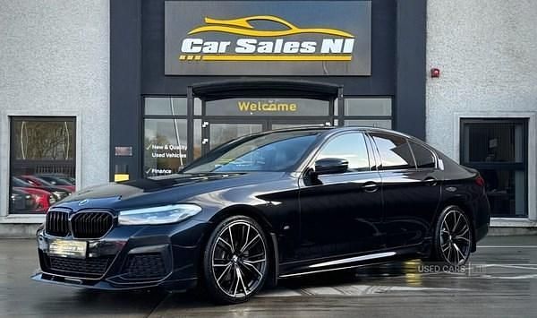 Used BMW 520 M Sport 2022 Black Sedan