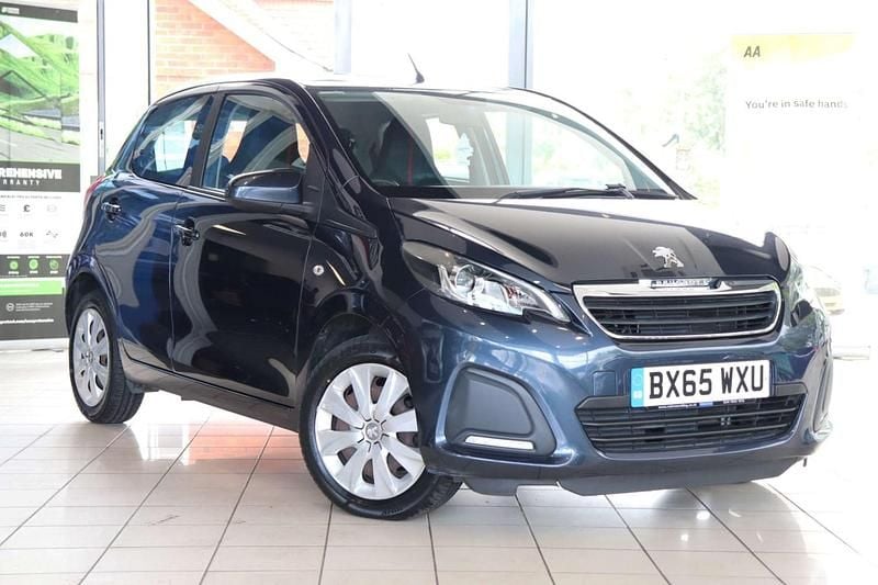 Blue Used 2015 Peugeot 108 Active Hatchback | £9,260 (A bit pricey) - Image 1/4