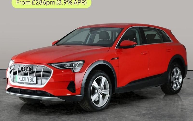 Used Audi e-tron Premium 230 kW (313 HP) 2021 Red SUV