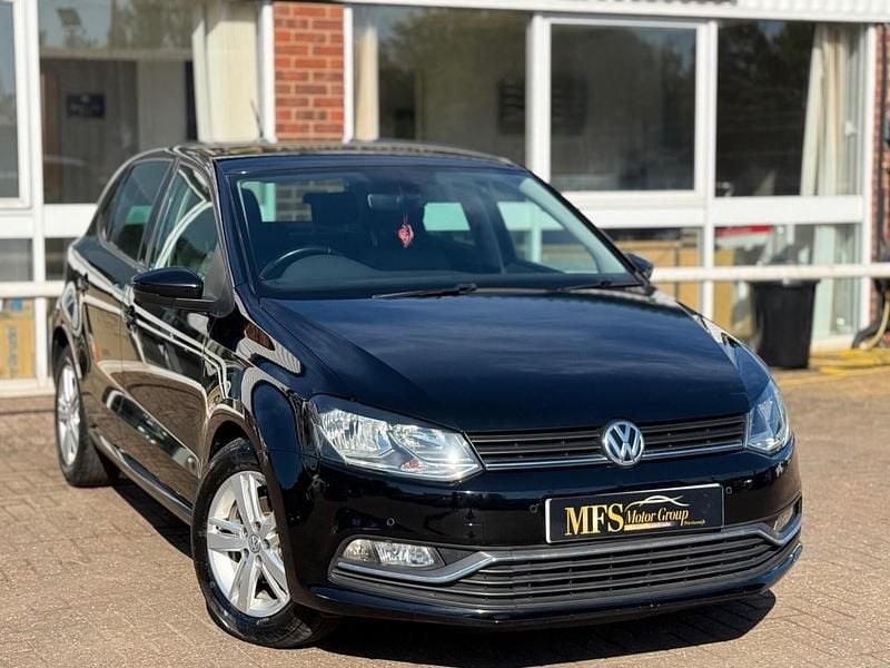 Begagnad VW Polo Edition 90 HK (66 kW) 2017 Svart Halvkombi