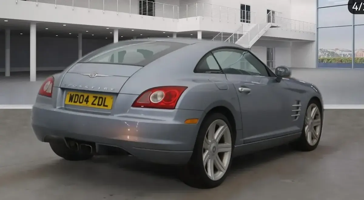 Used Chrysler Crossfire 215 HP (158 kW) 2004 Silver Coupe