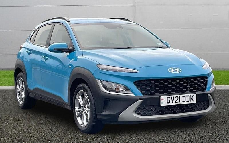 Blue Used 2021 Hyundai Kona SE SUV | £11,595 (Fair price) - Image 1/4