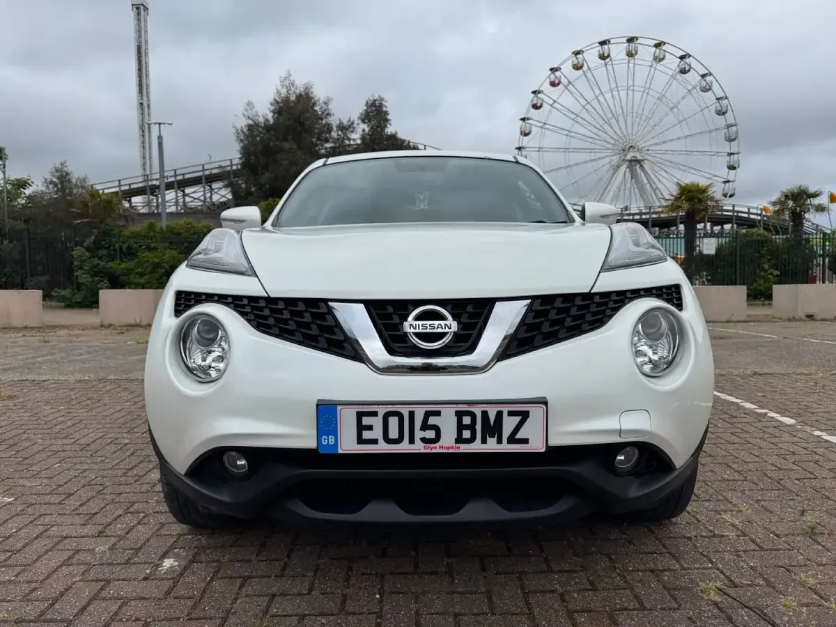 Używany Nissan Juke Acenta 2015 Biały SUV