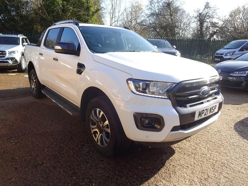 White Used 2021 Ford Ranger Wildtrack Pickup | £15,995 - Image 1/4