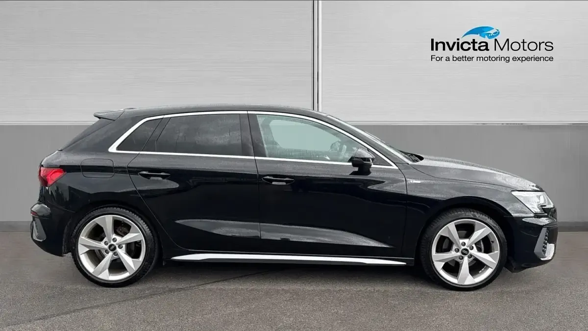 Used Audi A3 S-Line 110 HP (80 kW) 2024 Mythos black metallic Hatchback