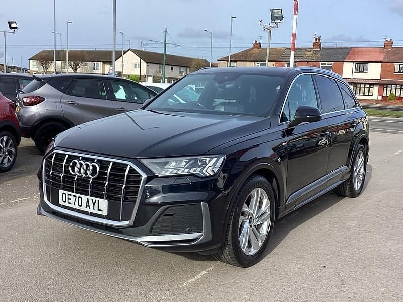 Used Audi Q7 S-Line 381 HP (280 kW) 2020 Black SUV