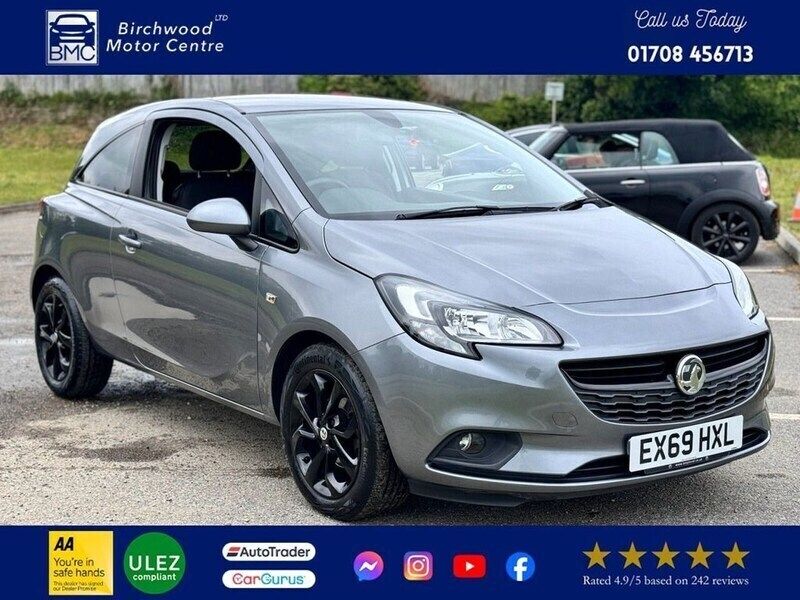 Grey Used 2019 Vauxhall Corsa Hatchback | £7,995 (Fair price) - Image 1/4