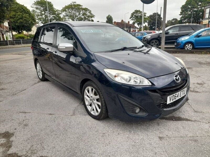 Blue Used 2014 Mazda 5 Edition MPV | £4,250 (Fair price) - Image 1/4