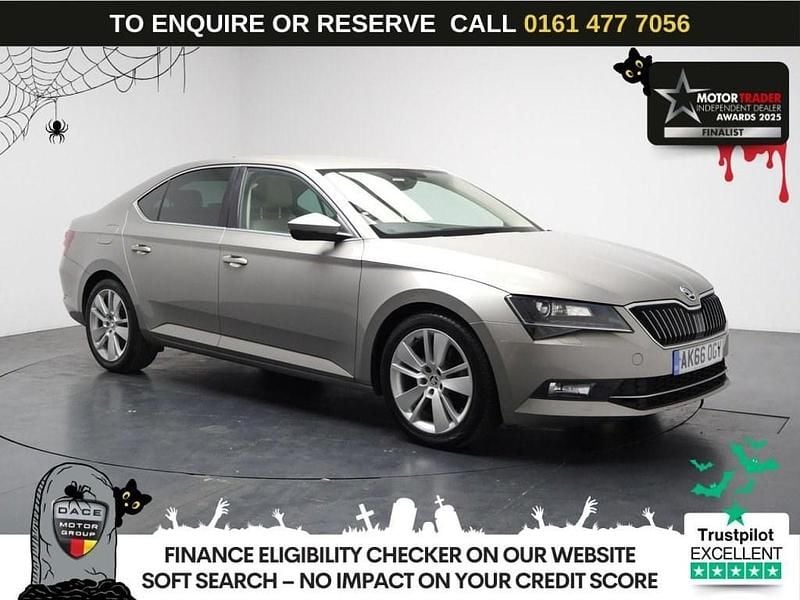 Beige Used 2016 Skoda Superb SE L Executive Hatchback | £12,990 (Fair price) - Image 1/3