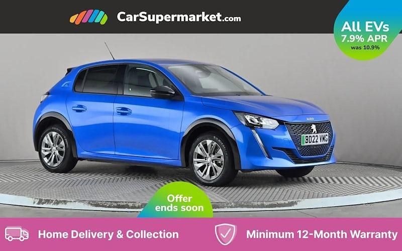 Used 2022 Peugeot e-208 Allure Premium Hatchback | £12,497 (Good price) - Image 1/2