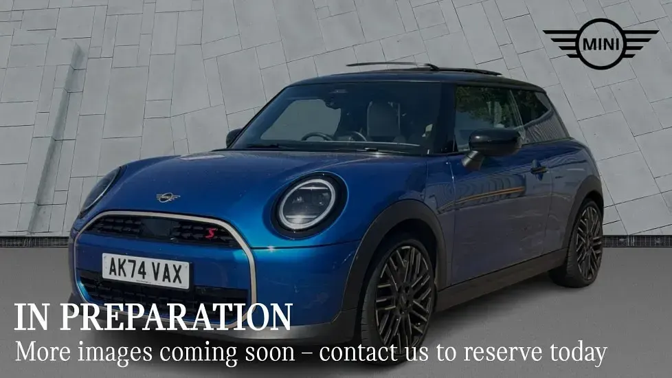 Begagnad Mini Cooper S Hatch 201 HK (147 kW) 2024 Blå Halvkombi
