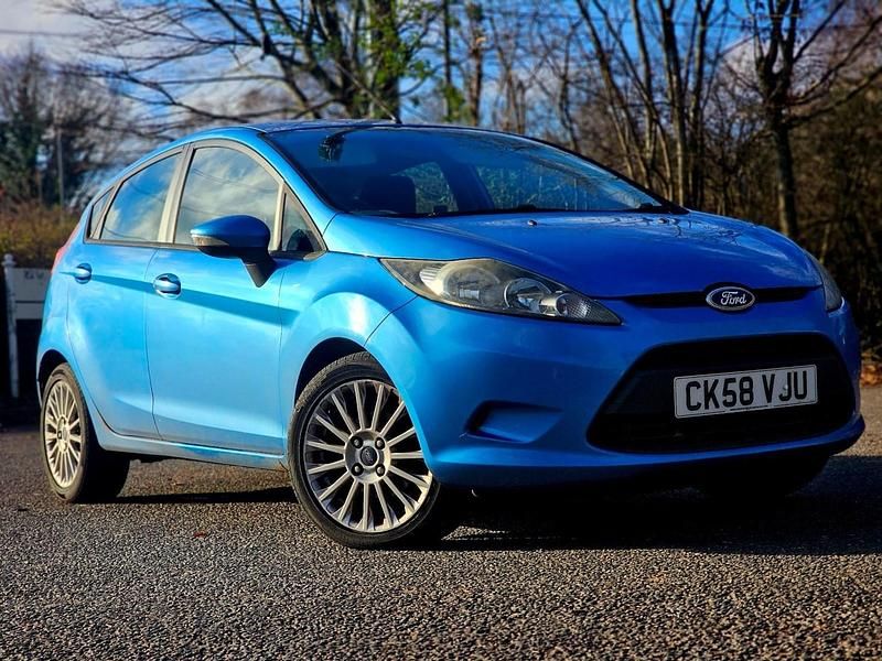Blue Used 2008 Ford Fiesta Style Hatchback | £995 (Good price) - Image 1/4
