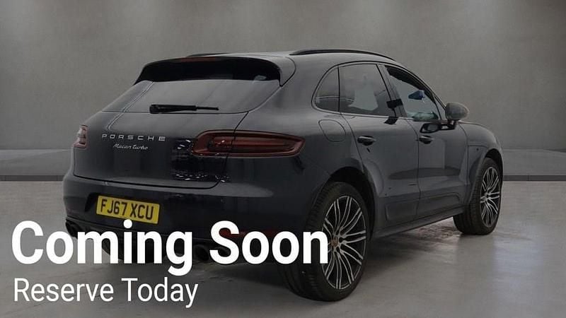 Used Porsche Macan Turbo 400 HP (294 kW) 2017 Black SUV