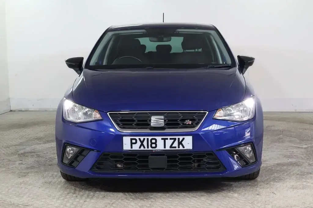 Used Seat Ibiza FR 95 HP (69 kW) 2018 Blue Hatchback