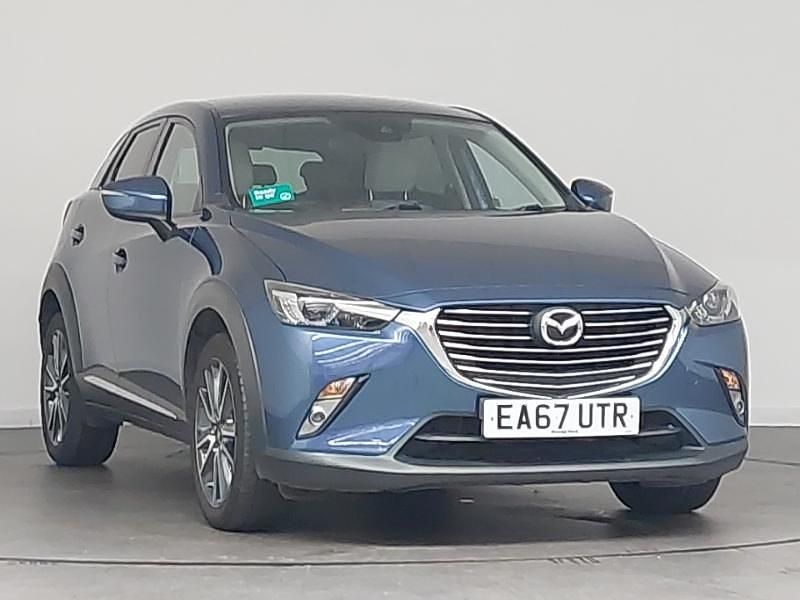 Blue Used 2017 Mazda CX-3 Inclusive SUV | £11,998 (Fair price) - Image 1/4