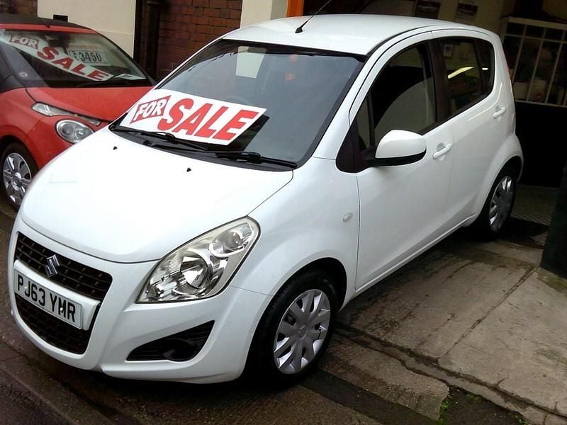Used Suzuki Splash 2013 White Hatchback