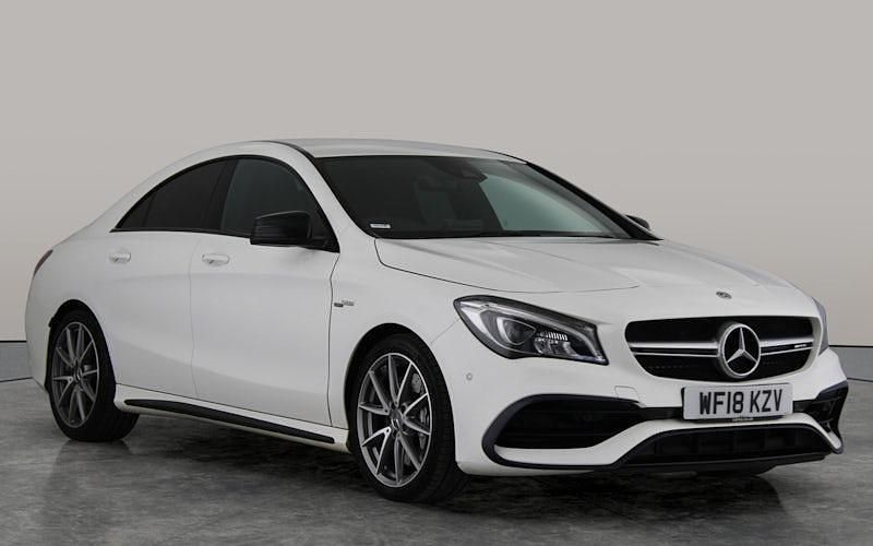 White Used 2018 Mercedes CLA45 AMG AMG Sedan | £19,905 (Good price) - Image 1/1