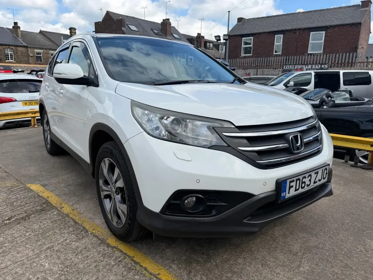 Używany Honda CR-V EX 150 KM (110 kW) 2013 Biały SUV
