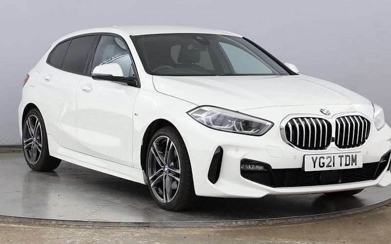 White Used 2021 BMW 118 M Sport Hatchback | £20,146 (Good price) - Image 1/4