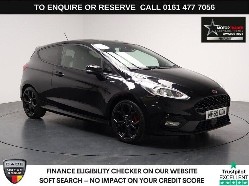 Black Used 2019 Ford Fiesta ST-Line X Hatchback | £10,180 (Fair price) - Image 1/3
