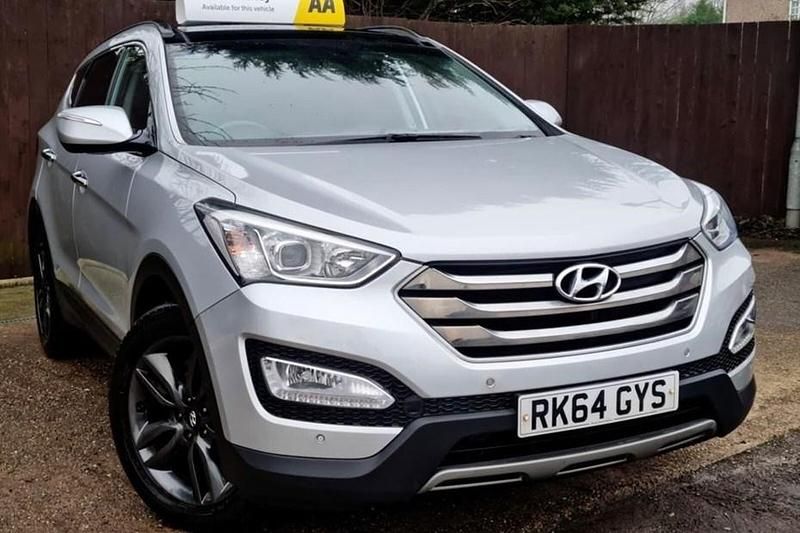 Used Hyundai Santa Fe Premium SE 194 HP (142 kW) 2014 Silver SUV