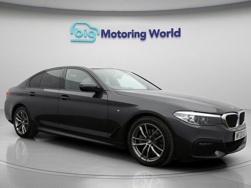 Grey Used 2020 BMW 520 M Sport Sedan | £18,700 (Super price) - Image 1/4