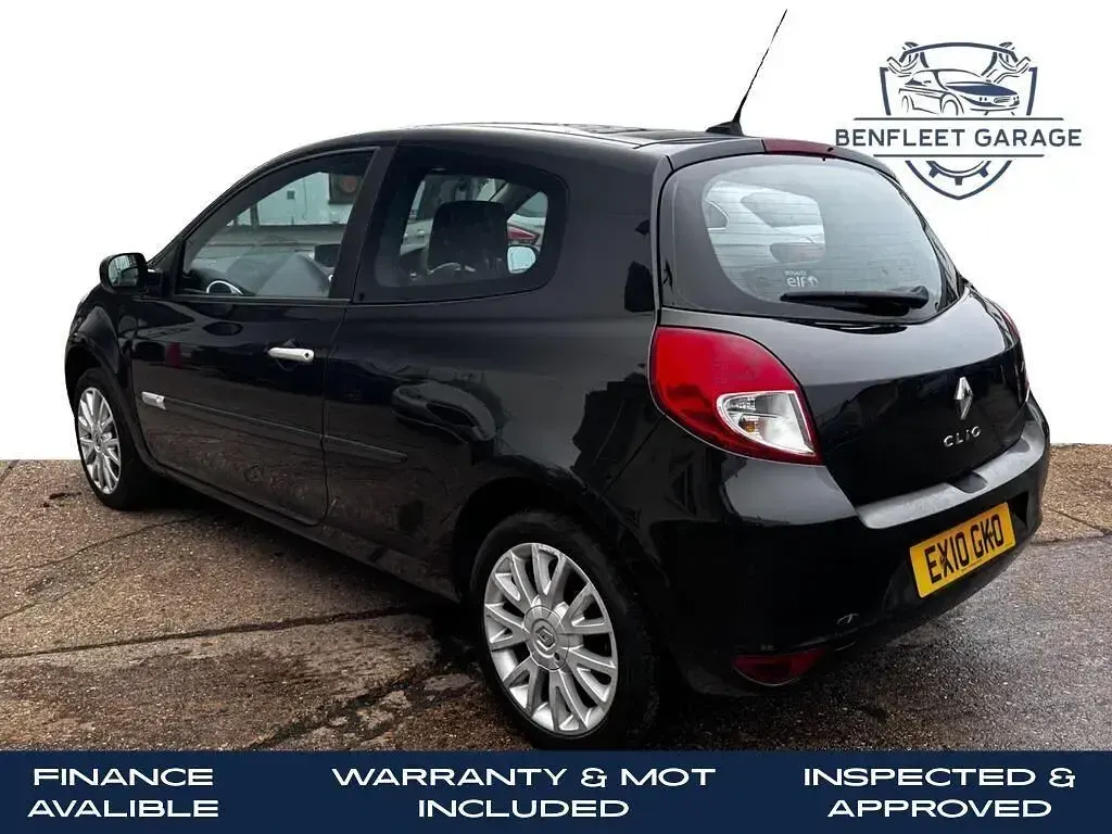 Second-hand Renault Clio II Dynamique 86 CP (63 kW) 2010 Negru Hatchback