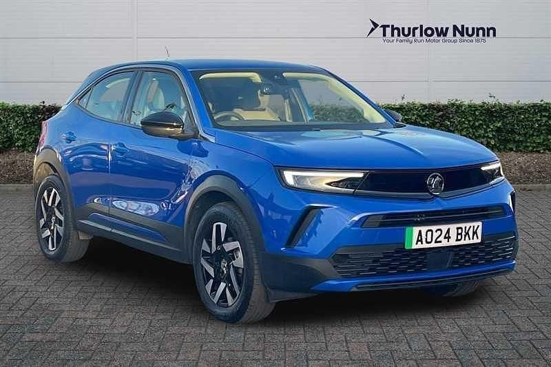 Voltaic blue Used 2024 Vauxhall Mokka Design Edition SUV | £14,699 (Fair price) - Image 1/4