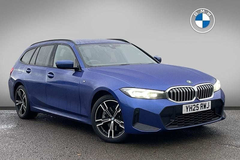 Blue Used 2025 BMW 330e M Sport Estate | £34,171 - Image 1/4
