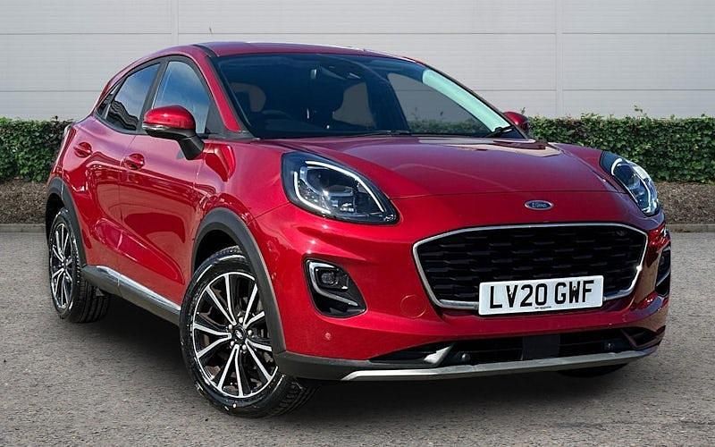 Used Ford Puma Titanium 125 HP (91 kW) 2020 Red SUV