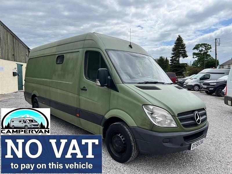 Green Used 2008 Mercedes Sprinter Van | £12,945 - Image 1/4