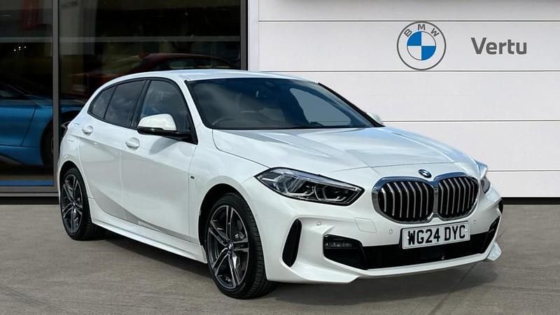 Used BMW 118 M Sport 136 HP (100 kW) 2024 White Hatchback