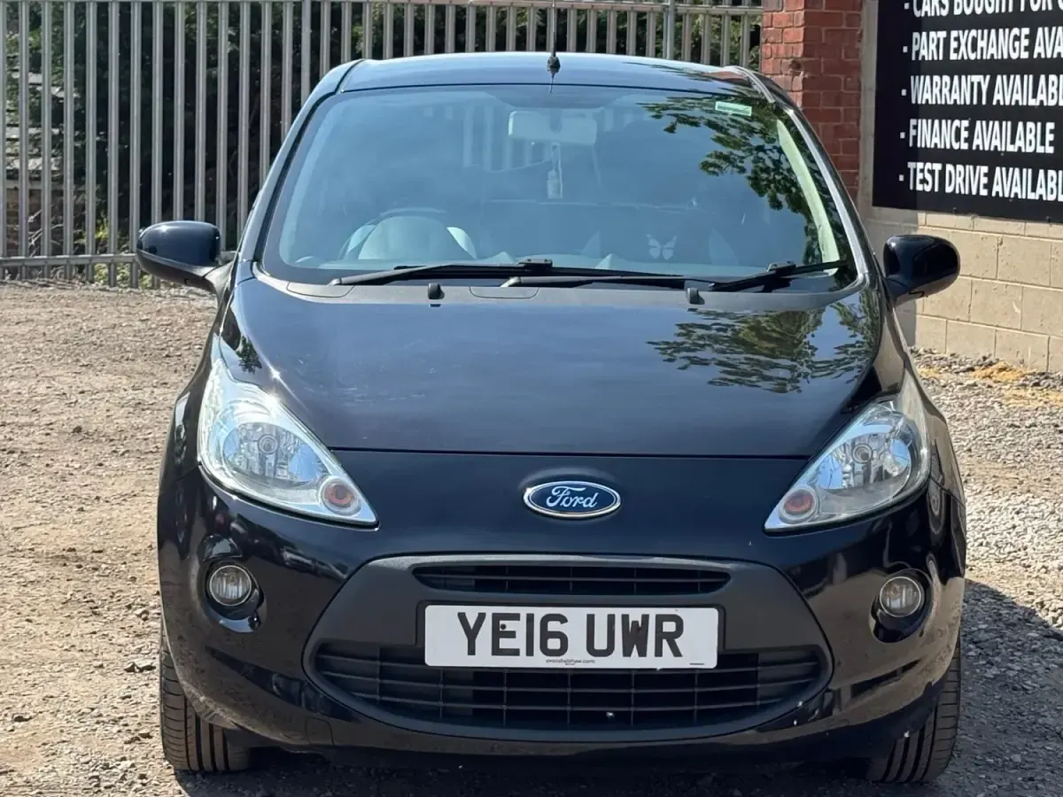 Used Ford Ka Zetec 2016 Black Hatchback