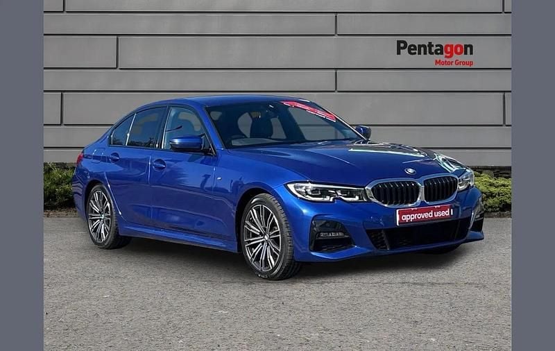 Used BMW 320 M Sport 180 HP (132 kW) 2021 Blue Sedan