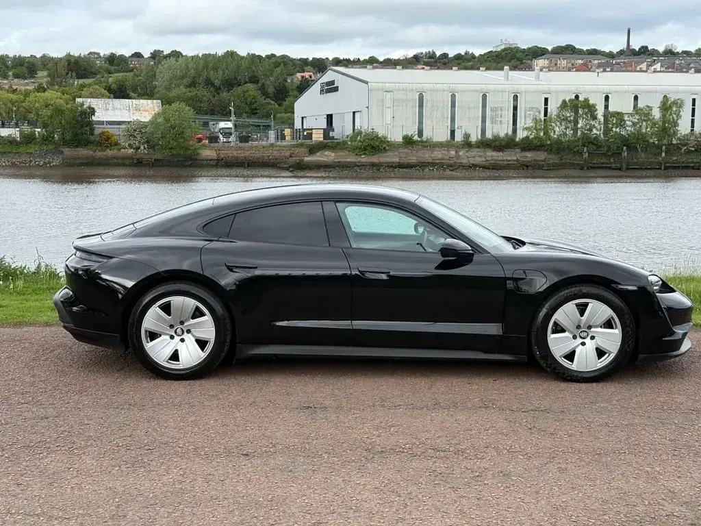 Used Porsche Taycan Performance Package 300 kW (408 HP) 2023 Black Sedan